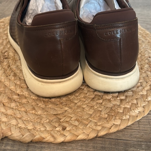 Cole Haan Men’s ZeroGrand Wingtip Oxford – Brown – Size 11.5 – Style C23834 - Picture 3 of 9